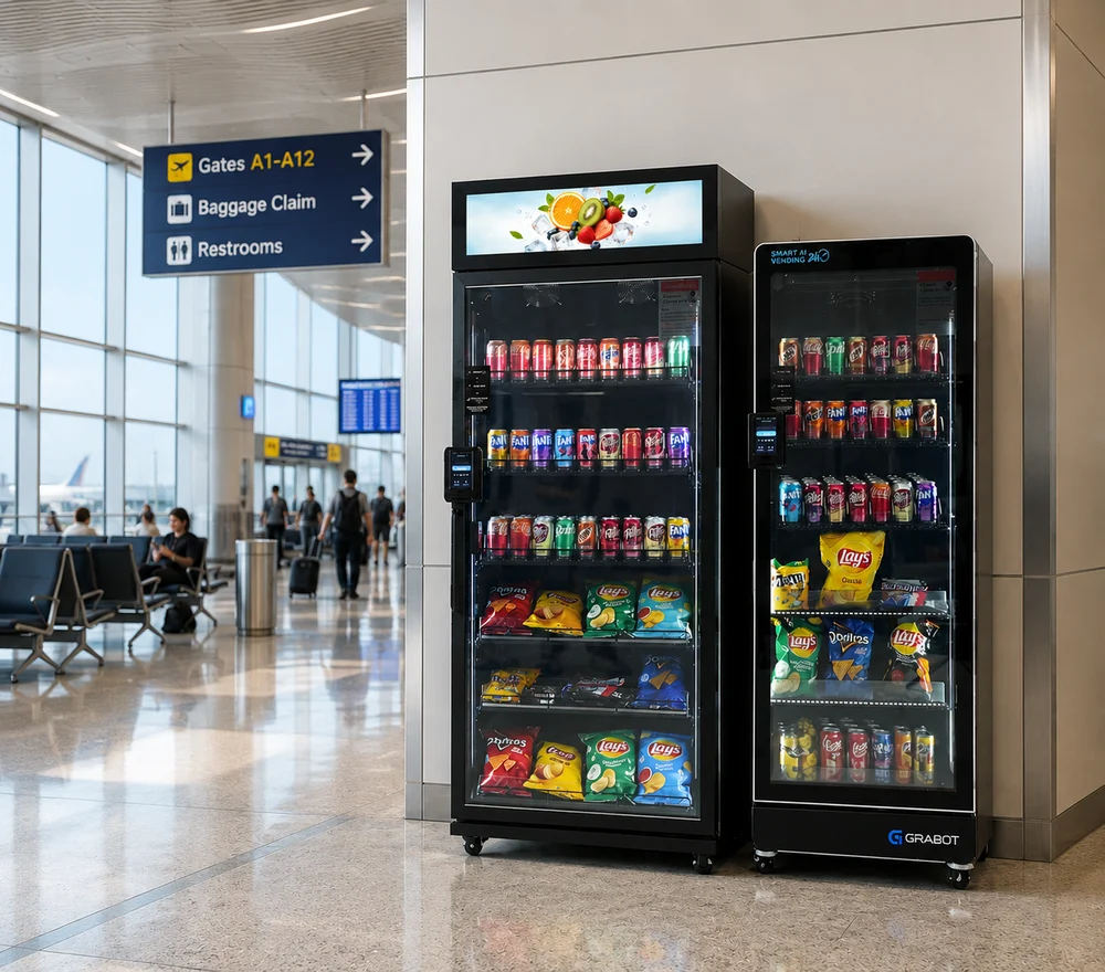 AI-powered smart vending coolers